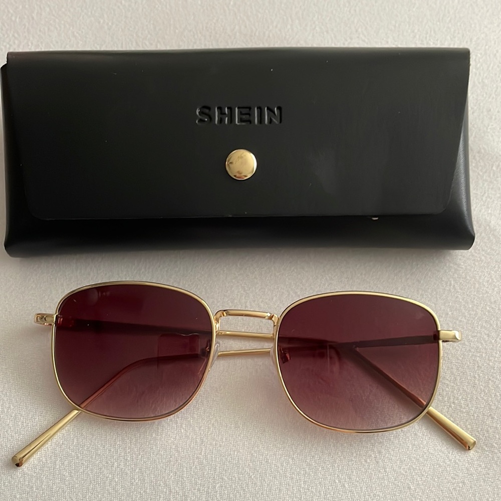 SHEIN brown sunglasses